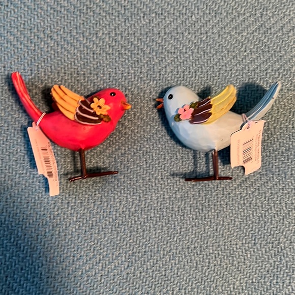 Other - Floral Bird Figures